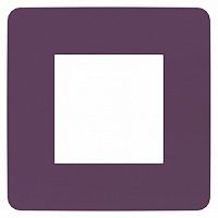 Рамка 1 пост UNICA STUDIO, лиловый | код. NU280214 | Schneider Electric